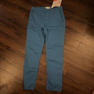 NWT Sundry Roll up trouser chino blue 26